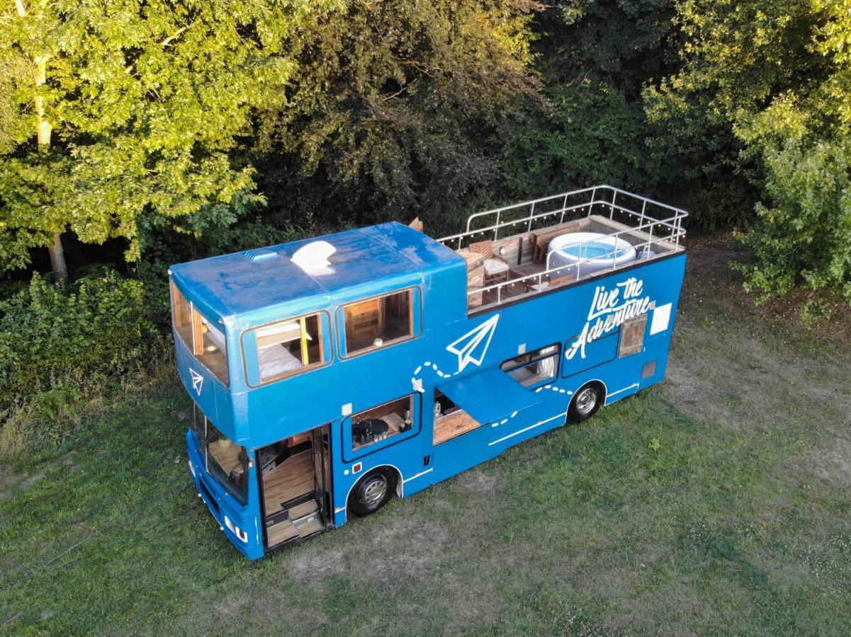 Hotel Delightful 2 Bed Double Decker Bus with Hot Tub Uckfield Exterior foto